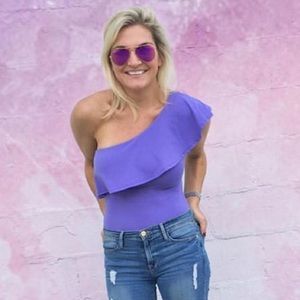 Susana Monaco One Shoulder Bodysuit